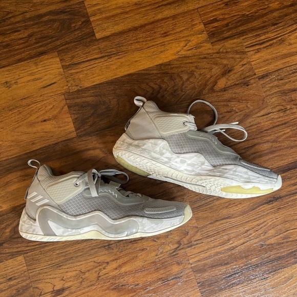 EUC Adidas Hoops Sneakers (Men’s size 10) - Picture 3 of 7